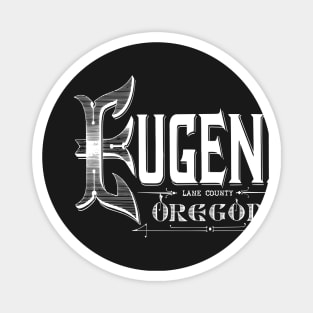 Vintage Eugene, OR Magnet